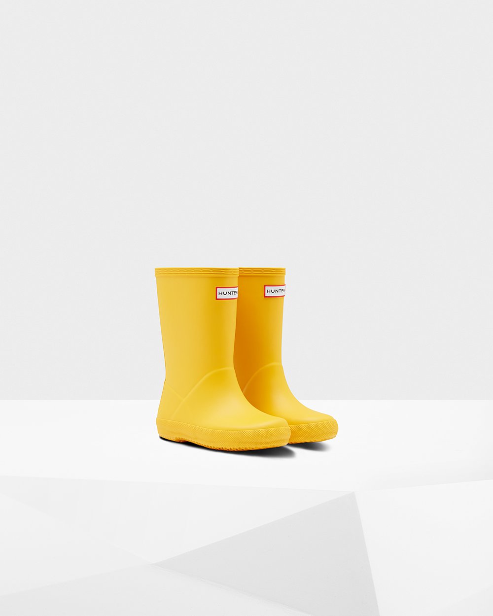 Kids Hunter Original First Classic - Rain Boots Yellow - 3561-EMGQL